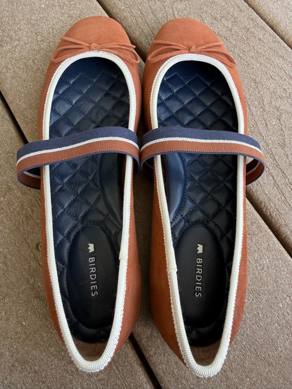 Birdies Hummingbird Mary Jane
Suede Flat (Rum) - size 9 - Picture 5 of 8